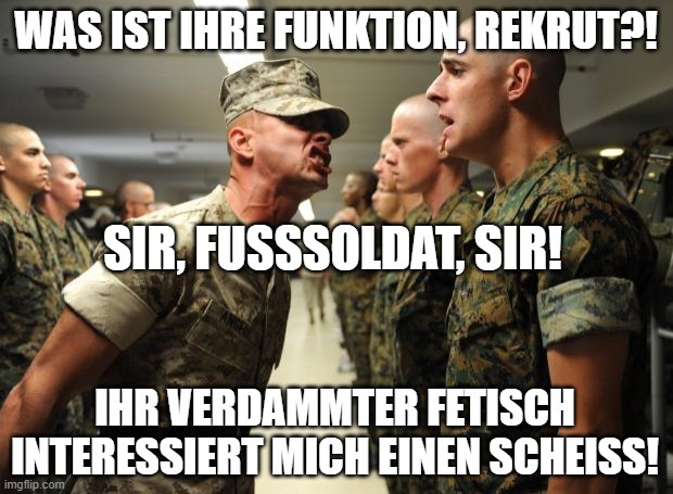 Ein spicy Fußfetisch Meme für dich