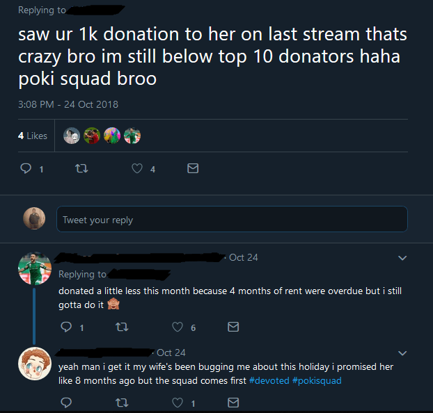 Pokimane Simps auf Twitch überbieten sich mit gespendeten Geldsummen